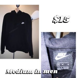 Nike all black sweater